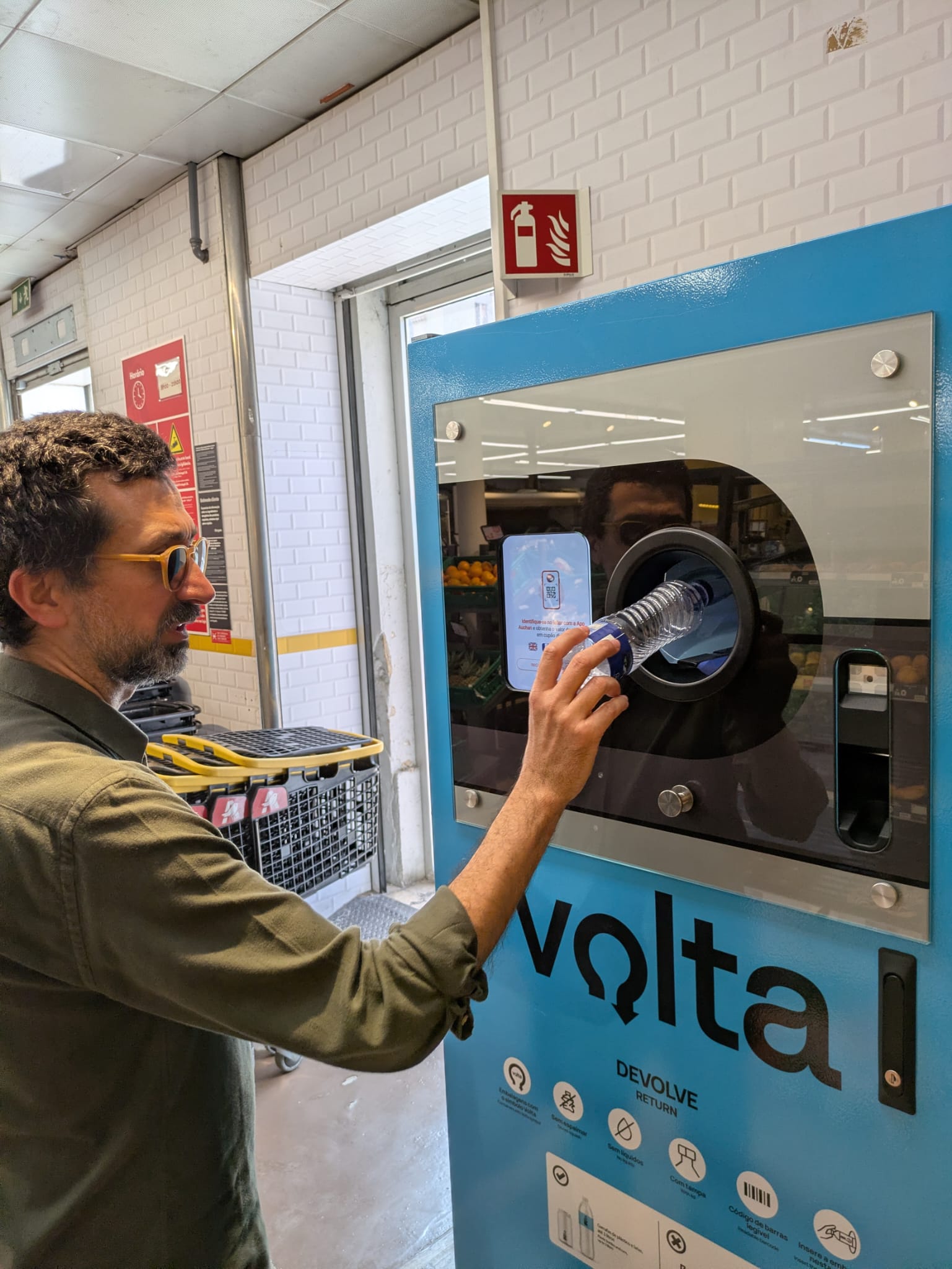 Gonçalo Auchan reverse vending machine Gonçalo Auchan reverse vending machine